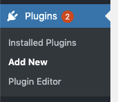 Plugins - Add New
