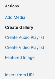 Media Library Organizer: EXIF & IPTC Addon: Shortcode: Create Gallery